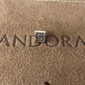 “S” retired Pandora Charm